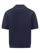 Knit Polo With Monogram - Drole De Monsieur | $store$