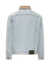 Denim Jacket With Contrast Collar - Drole De Monsieur | $store$