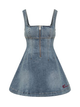 Abito Mini in Denim - Abbigliamento Donna | $store$
