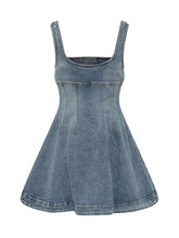 Abito Mini in Denim - Abbigliamento Donna | $store$