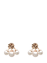 Orecchini Con Perle Tripla Sfera - Accessori Donna | $store$