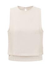 Bliny Sleeveless Top with Layered Hem - Boss | $store$