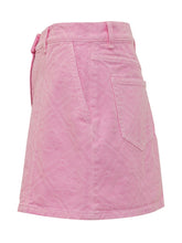 Mini Skirt with High Waist and Button - Casablanca | $store$