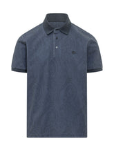 Roma Polo Shirt with Collar and Paisley Print - Etro | $store$