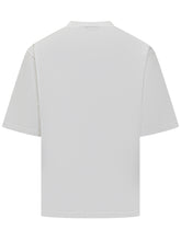 T-Shirt Loose Fit con Ricamo Logo - Abbigliamento Uomo | $store$