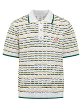 Short Sleeve Knit Polo - Casablanca | $store$