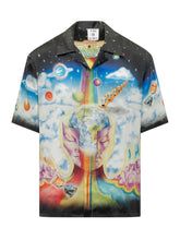 Short Sleeve Shirt with Cosmic Print - Casablanca | $store$