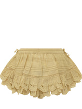 Embroidered Ruffled Shorts - EXTRA EXCLUSIVE WOMAN | $store$