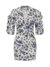 Doris Draped Dress with Ruched Sleeves - Isabel Marant | $store$