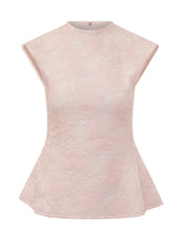 Top Senza Maniche in Tulle Ricamato - Abbigliamento Donna | $store$