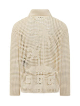 Open Knit Cardigan Shirt - Alanui | $store$