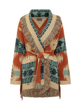 Cardigan with Fringes and Belt - Alanui | $store$