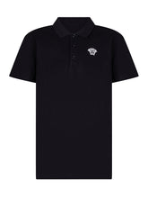 Pique Polo Shirt with Collar and Logo Embroidery - Kids | $store$