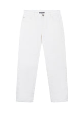 Denim Pants with Five Pockets and Button Closure - Kids | $store$