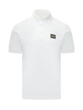 Short Sleeve Polo with Buttons and Logo - Dolce & Gabbana Essential | $store$