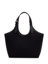 Mini Fabric Tote with Top Handle and Metal Logo - EXTRA EXCLUSIVE WOMAN | $store$