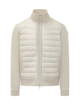 Tricot cardigan with padded front panel - EXTRA EXCLUSIVE MAN | $store$