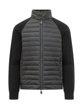 Cardigan con Inserti Trapuntati e Zip - Abbigliamento Uomo | $store$