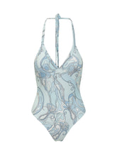 One Piece Swimsuit with Abstract Print - New Collection | $store$