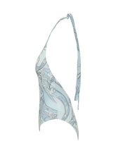 One Piece Swimsuit with Abstract Print - New Collection | $store$