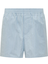 Elasticated Striped Shorts - Ami Alexandre Mattiussi | $store$