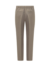 Gabardine Pants with Elastic Waist - EXTRA EXCLUSIVE WOMAN | $store$