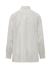Striped Organza Shirt with Pockets - EXTRA EXCLUSIVE WOMAN | $store$