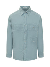Long Sleeve Shirt with Chest Pocket and Buttons - Men | $store$