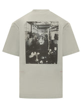 T-Shirt with Embroidered Logo and Crew Neck - Men | $store$