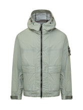 Short Hooded Jacket with Zip - Men | $store$