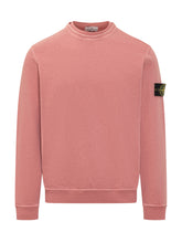 Crewneck Sweatshirt with Sleeve Patch - Men | $store$