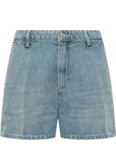 Denim Shorts with Pockets and Belt Loops - 7 For All Mankind | $store$