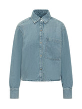 Denim Shirt with Patch Pocket - 7 For All Mankind | $store$
