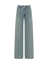 Lotta Blue Erosion Wide Leg Jeans - 7 For All Mankind | $store$