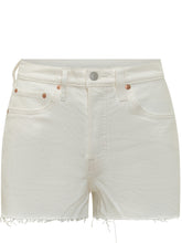 Denim Shorts With Frayed Hem - EXTRA EXCLUSIVE WOMAN | $store$