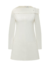 Short Dress With Shoulder Strap And Buckle - Courreges | $store$