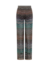 Metallic Zig Zag Knit Trousers - EXTRA EXCLUSIVE WOMAN | $store$