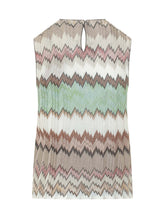 Abito Corto Senza Maniche in Maglia Metallizzata - Abbigliamento Donna | $store$