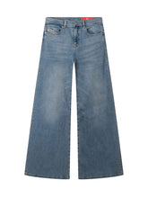 Wide Leg Five Pocket Jeans - Diesel Kids | $store$