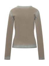 Ribbed Long Sleeve Top with Logo - New Collection | $store$