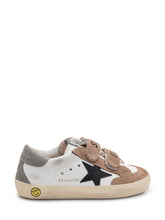 Old School Leather Sneakers - Golden Goose Kids | $store$