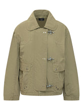 Jacket with Pockets and Hook Closure - Fay | $store$