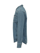 Western Denim Shirt with Snap Buttons - EXTRA EXCLUSIVE MAN | $store$