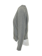 Maglia Girocollo con Inserto Camicia - Abbigliamento Donna | $store$