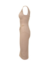 Corset Style Midi Dress - Elisabetta Franchi | $store$