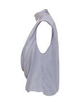 Sleeveless Shirt With Draped Neckline - Elisabetta Franchi | $store$