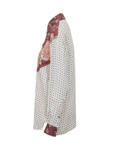 Paisley Print Twill Shirt with Classic Collar - EXTRA EXCLUSIVE WOMAN | $store$