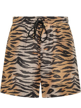 Animal Print Drawstring Shorts - New Collection | $store$