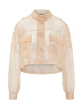Longan Organza Caban Jacket - EXTRA EXCLUSIVE WOMAN | $store$