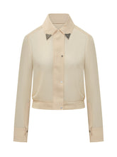 Shirt with Jewel Collar Detail - New Collection | $store$